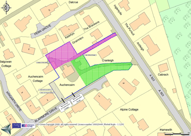Auchencairn site plan
